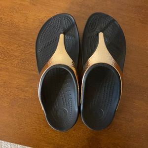 Crocs flip flops